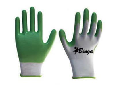 PVC Coated 10G_13G Polyster Shell Safety Glove